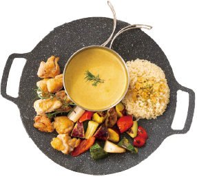 グリドルで作るバターチキンカレー